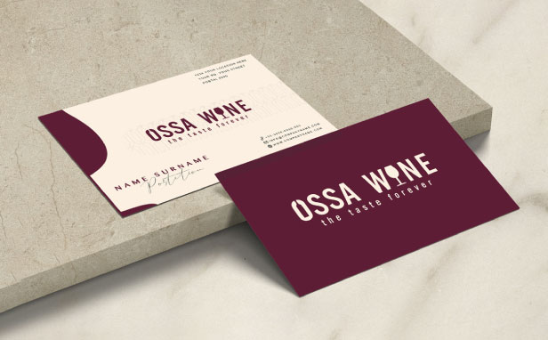 Thiết kế nhận diện thương hiệu ossa wine